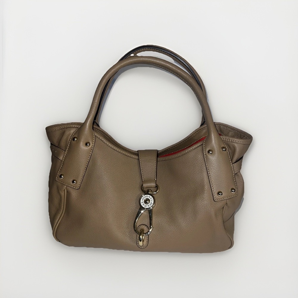 Dooney & Bourke Bag Beige Corporate Office Everyday Elegance Quiet Luxury - Picture 2 of 15